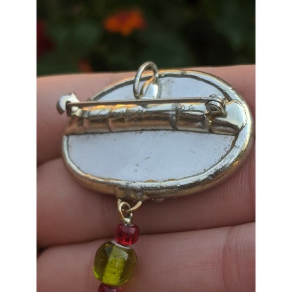 Carrigan '06 Train Broken China Pin + Pendant - Picture 7 of 7